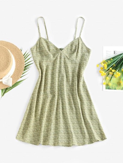 Ditsy Paisley Cami Summer Dress