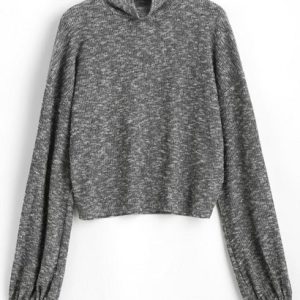 Heathered High Neck Knitwear