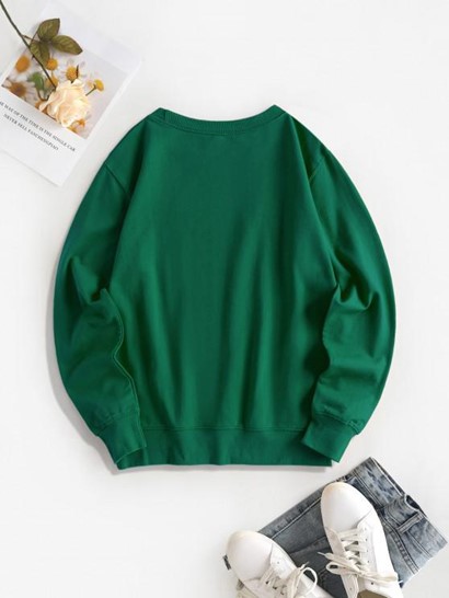 London Print Pullover Sweatshirt - Image 2