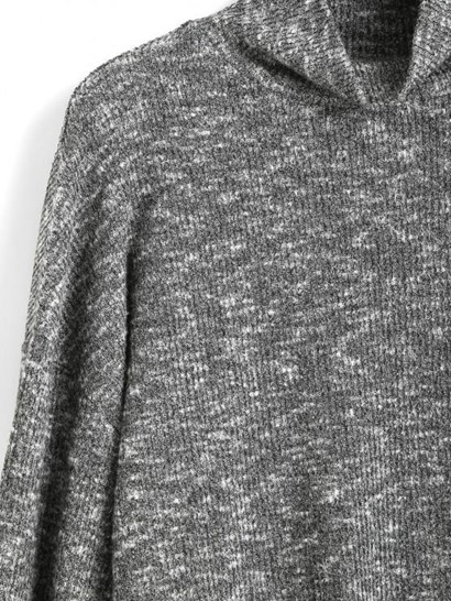 Heathered High Neck Knitwear - Image 3